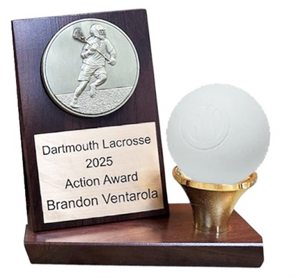 BA46-P Ball Holder Award with Premium Medallion